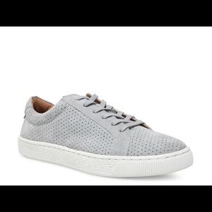 Steve Madden Men's Grey Size 13 US Perforated Suede Sneaker P-STOKED 20208